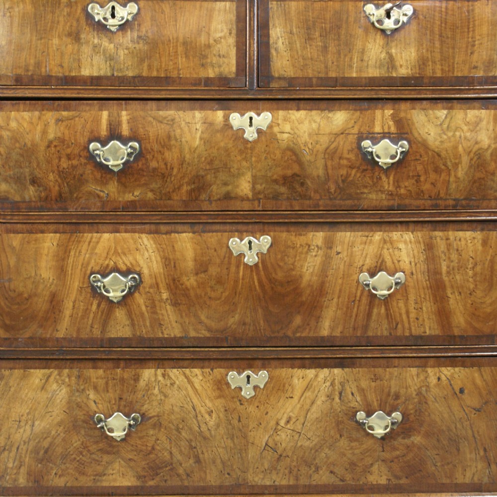 A George I Figured Walnut Chest View IV
