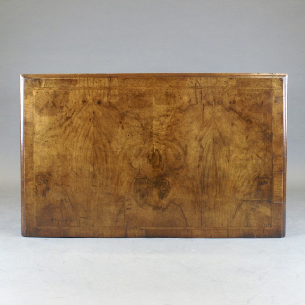 A George II Walnut Knee Hole Desk View III
