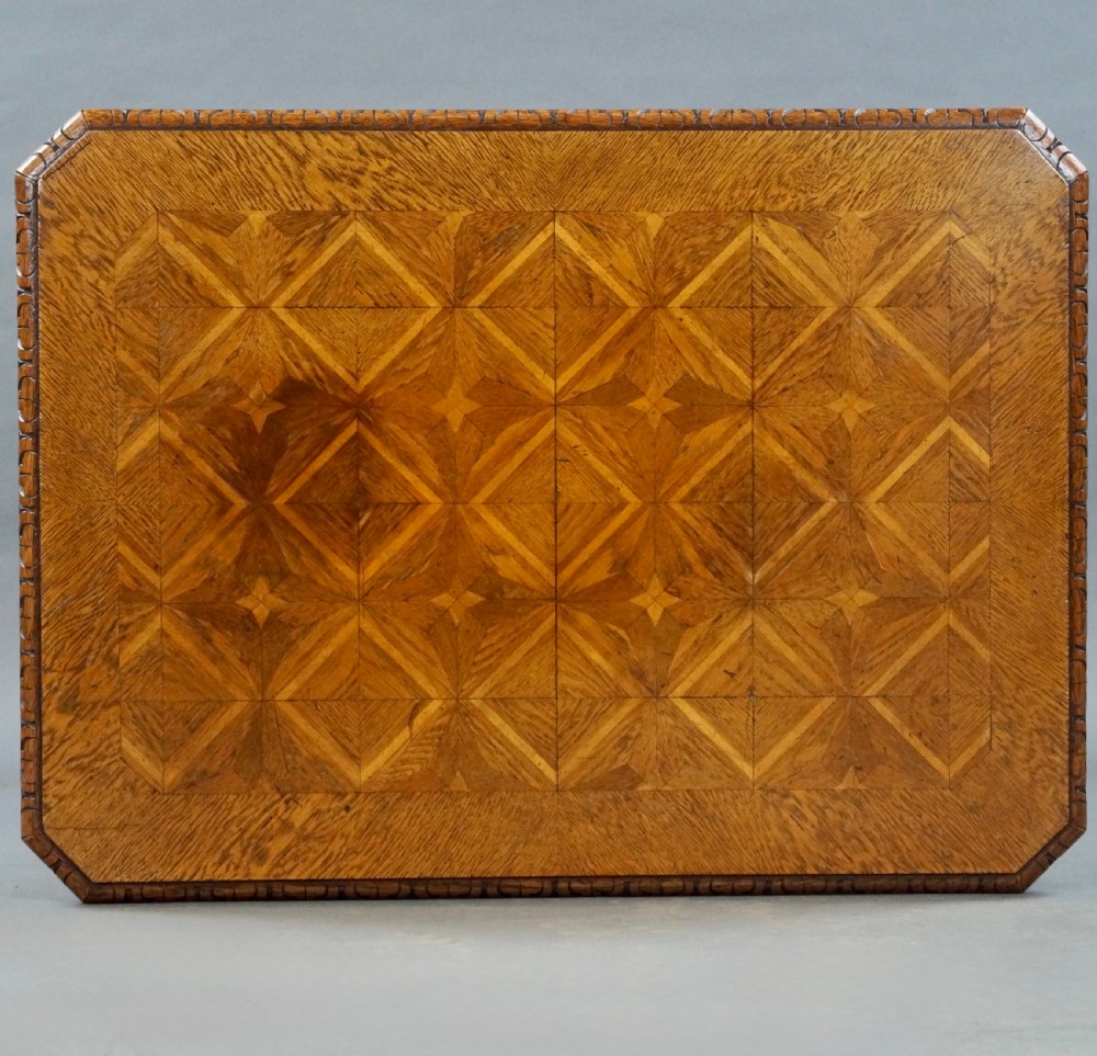 Gothic Revival Oak Occasional Table, In The Manner Of A.W.N. Pugin View II