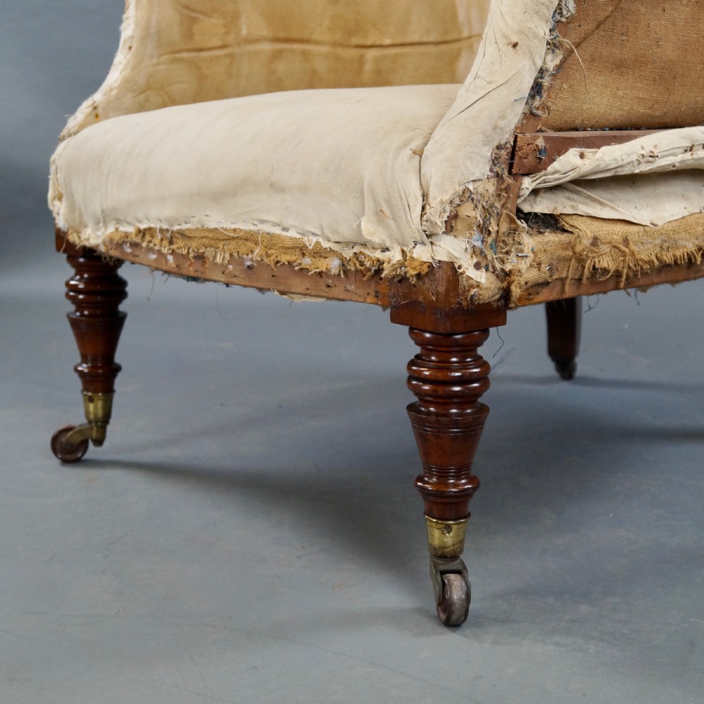 A Good Quality Victorian Walnut Arm Chair View VI