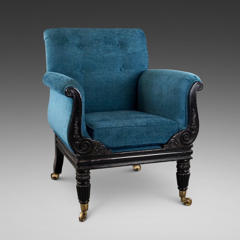 A Regency Ebonsied arm Chair