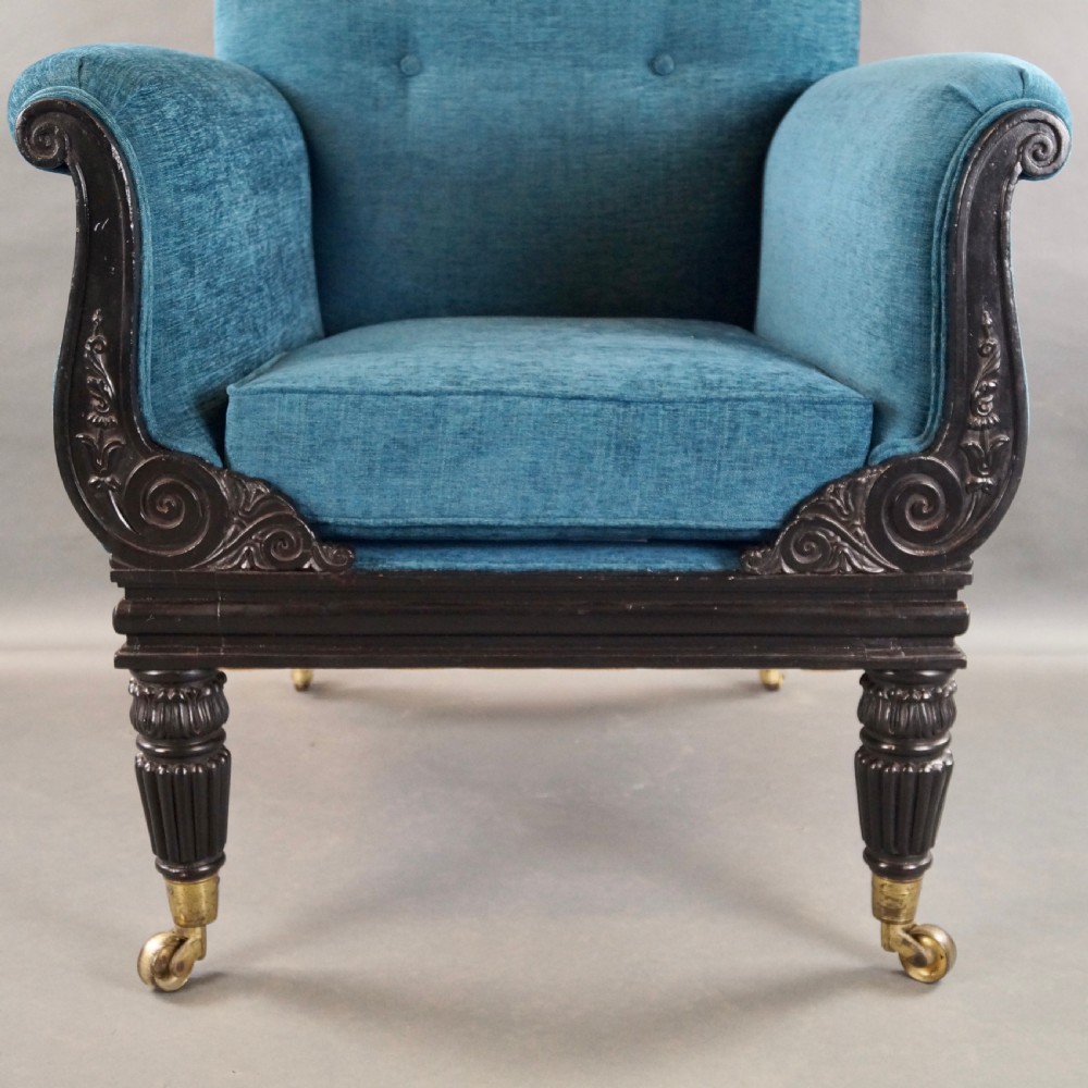 A Regency Ebonsied arm Chair View III