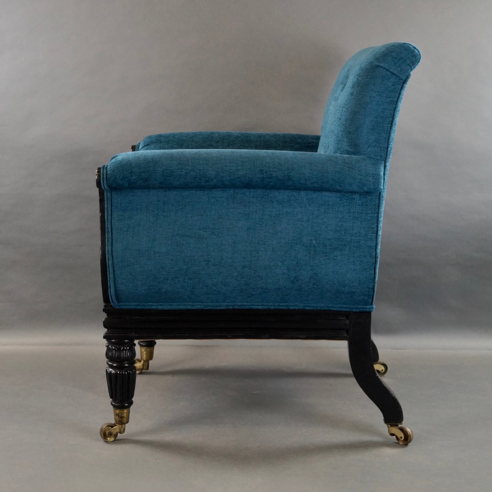 A Regency Ebonsied arm Chair View IV
