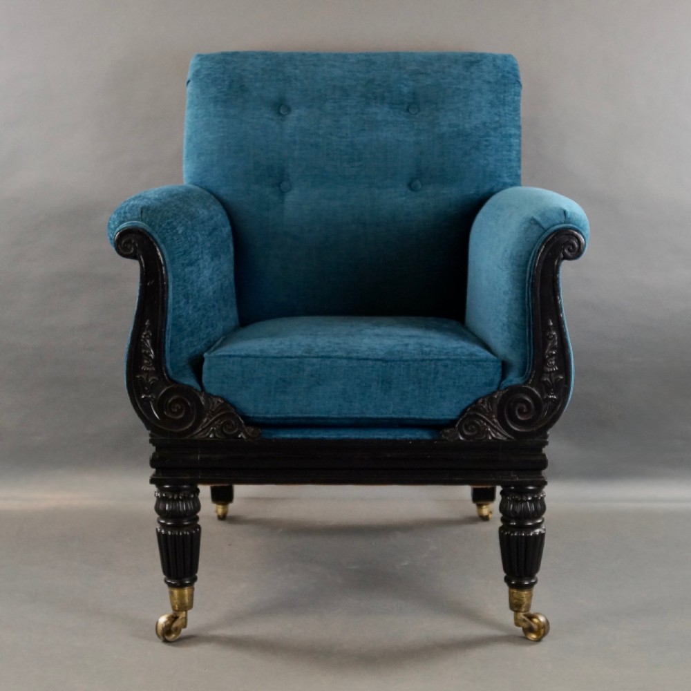 A Regency Ebonsied arm Chair View VII