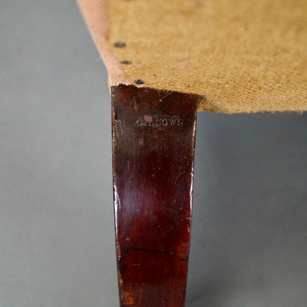 A Fine Gillows Mahogany Arm Chair View V