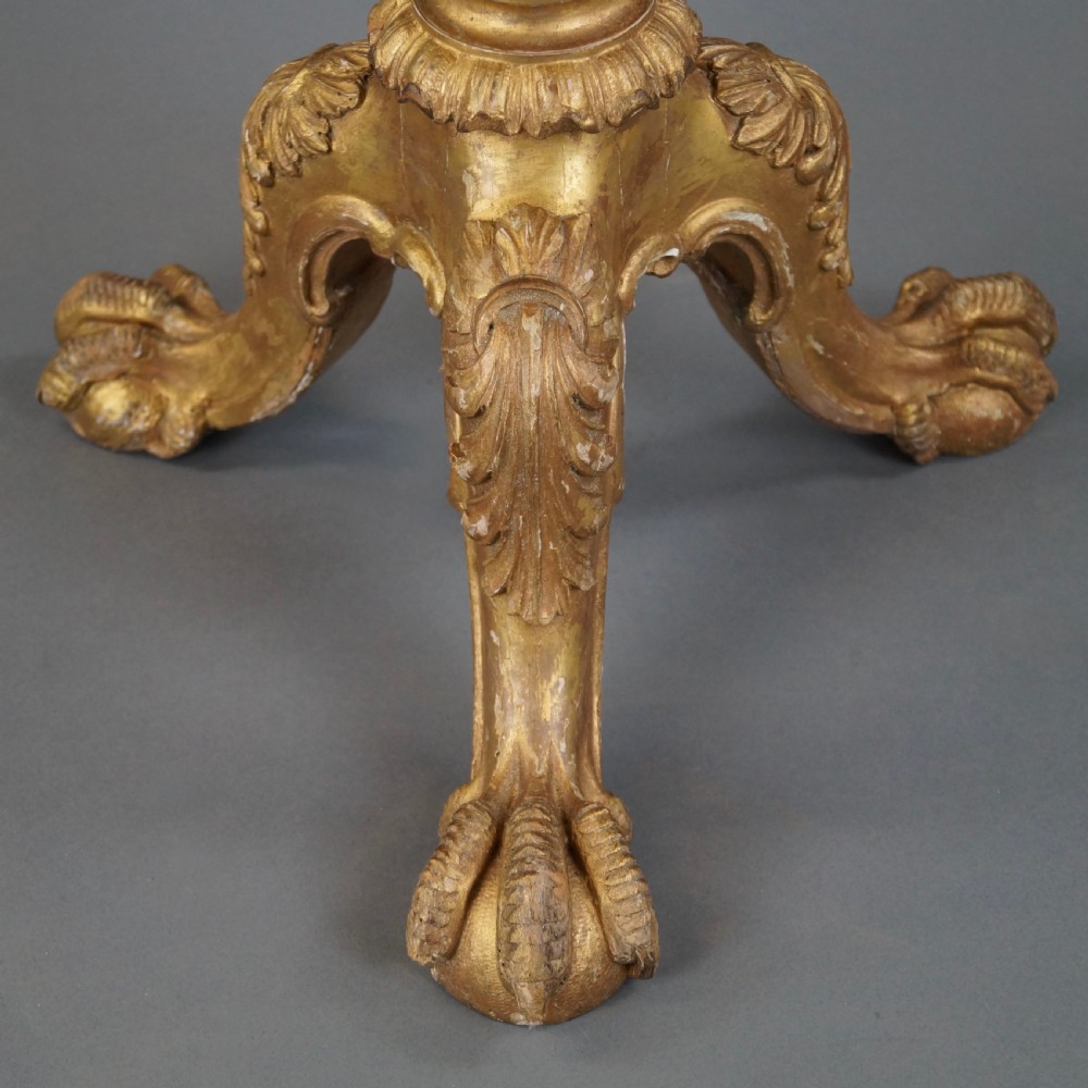A Rare Gilt Music Stool Attributed To Gillows View III