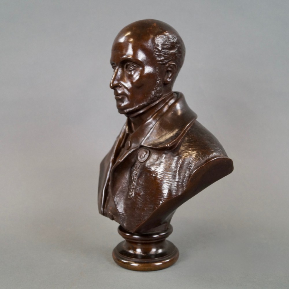 A 19Th Century French Bronze Bust View II