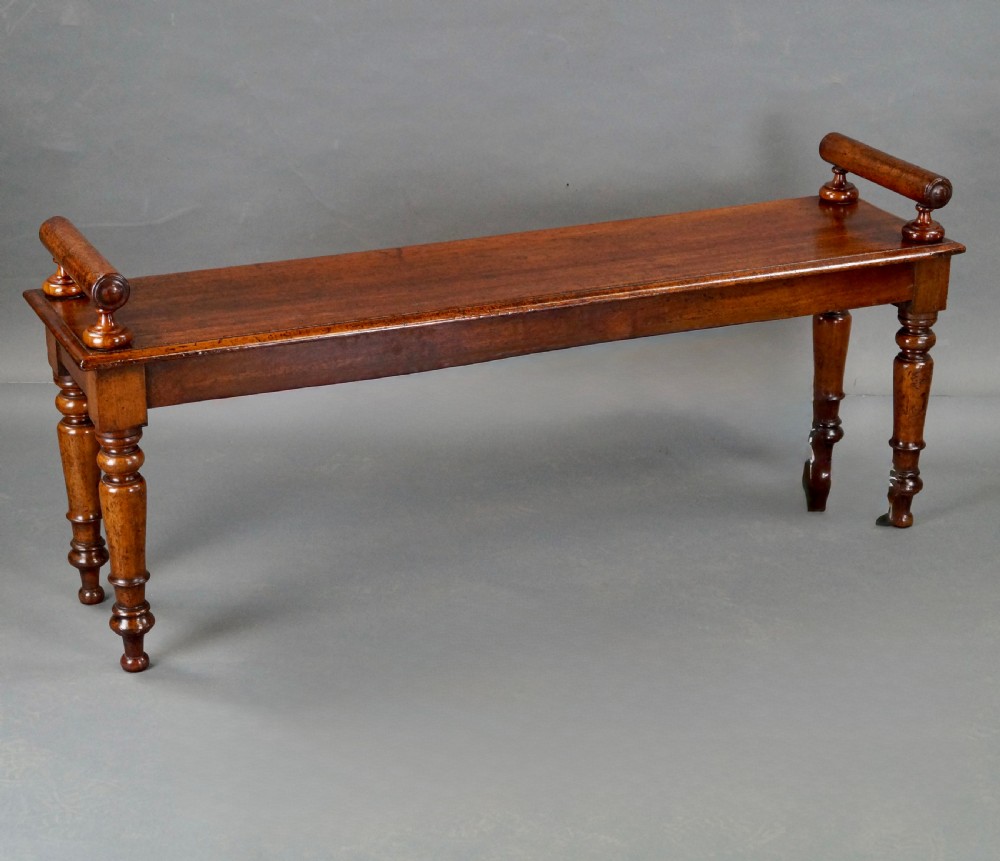 A Mid 19Th Century Mahogany Window Seat View II