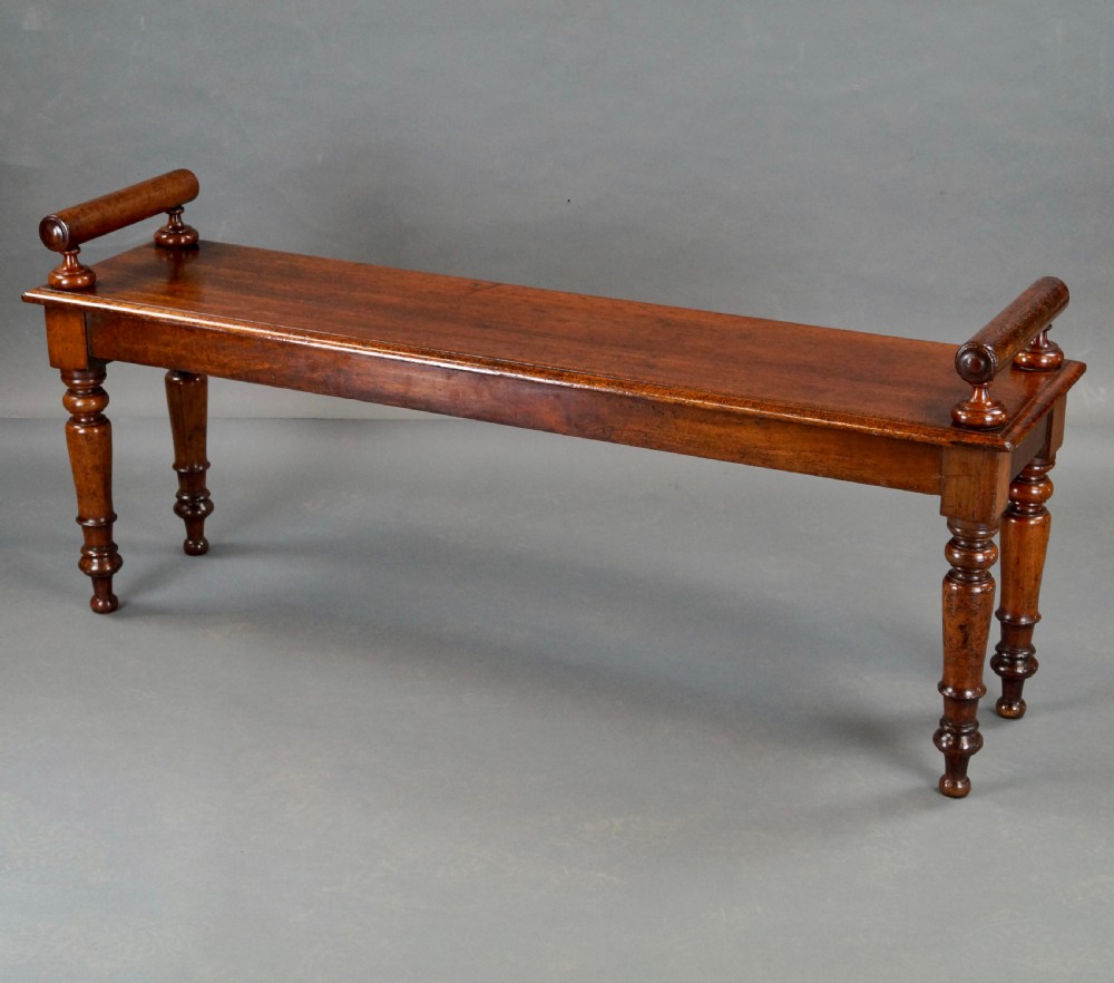 A Mid 19Th Century Mahogany Window Seat View III