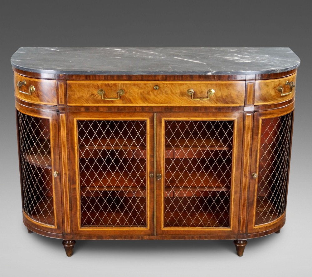 A Fine George III Mahogany Side Cabinet