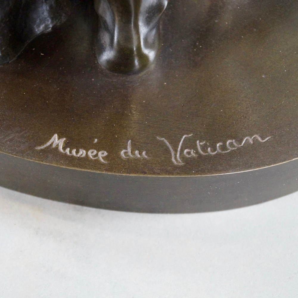 A Fine Large Bronze Figure Of A Dancing Fawn View V