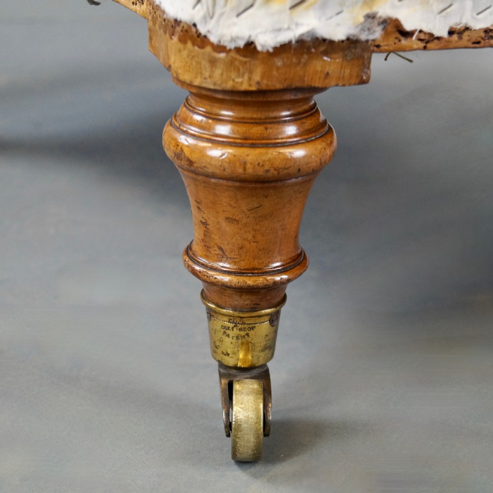 A Fine Walnut Arm Chair by Howard & Sons View III