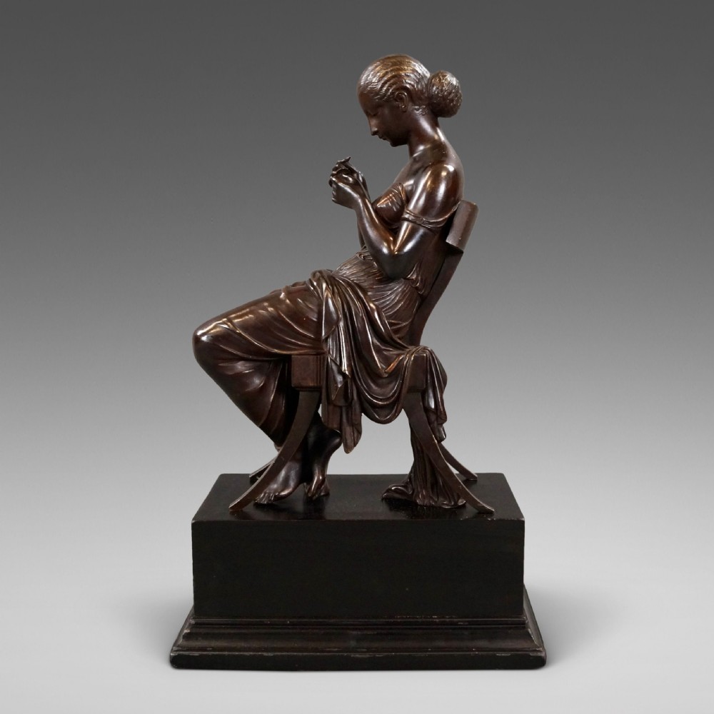A Charming Bronze By Louis Kley (1833-1911)