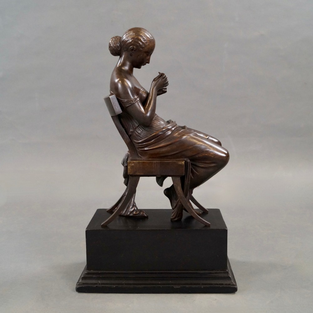 A Charming Bronze By Louis Kley (1833-1911) View II