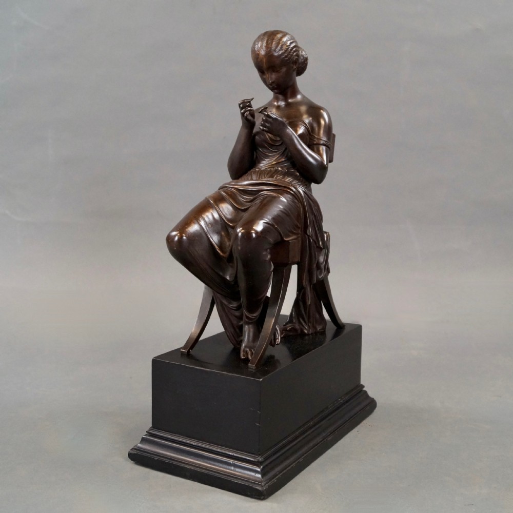 A Charming Bronze By Louis Kley (1833-1911) View III