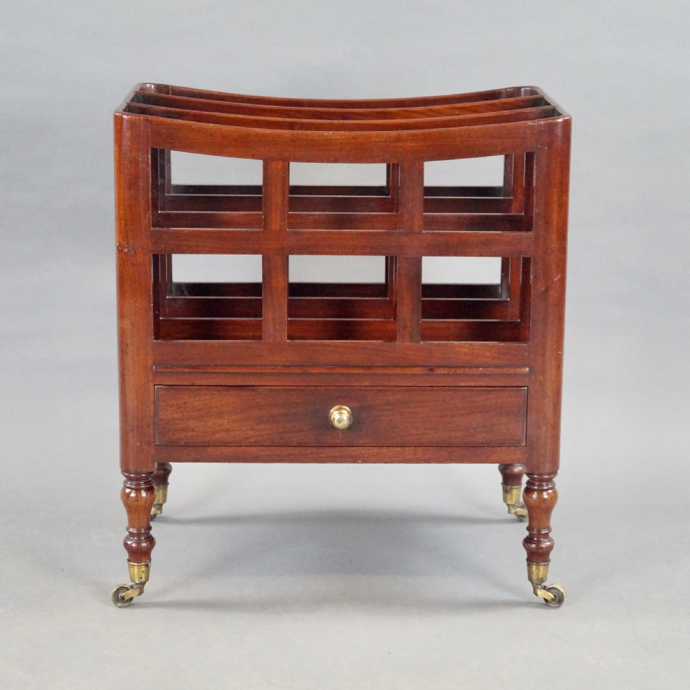 A Georgian Canterbury In Cuban Mahogany View II