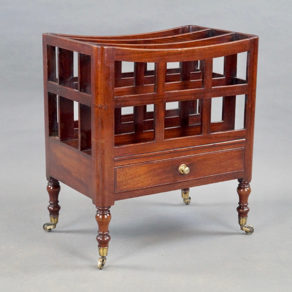 A Georgian Canterbury In Cuban Mahogany View III