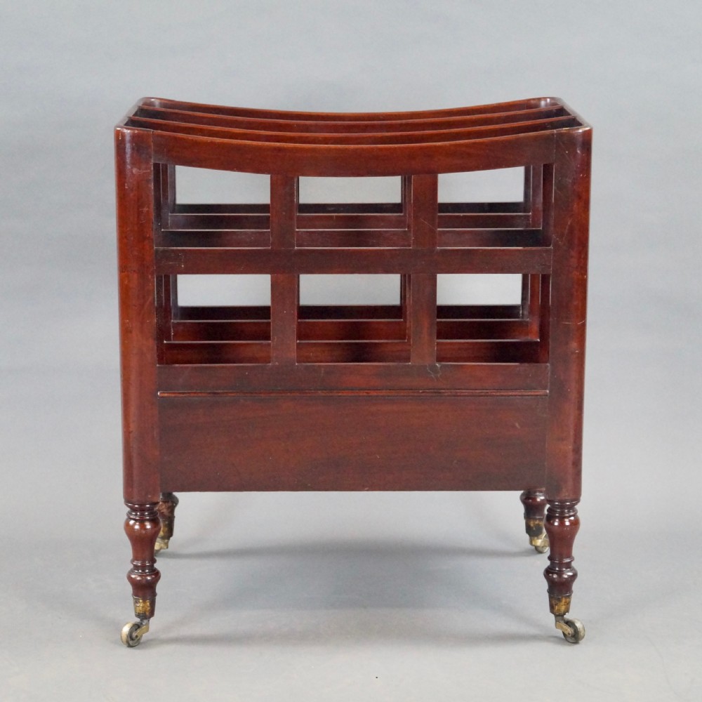 A Georgian Canterbury In Cuban Mahogany View V