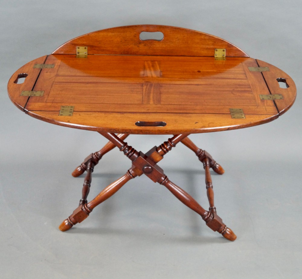 A Butlers Tray On Low Folding Stand View III