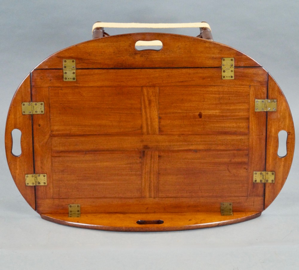 A Butlers Tray On Low Folding Stand View V