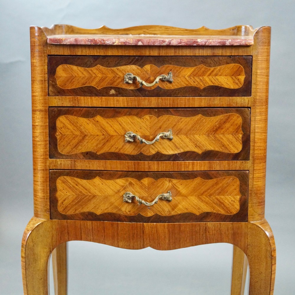 Pair Of French Bedside Tables View II