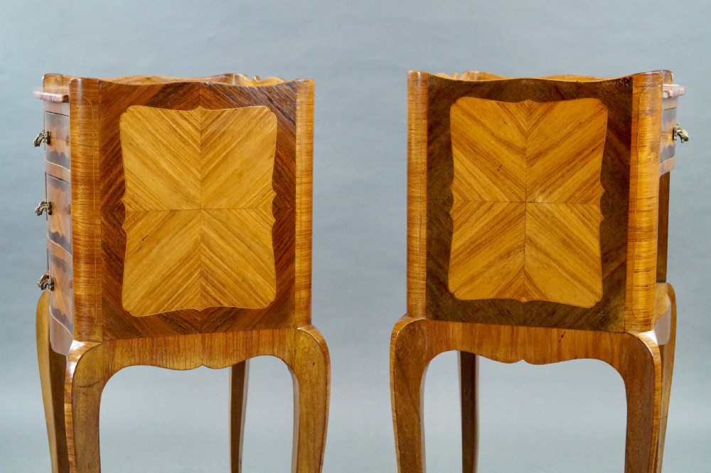 Pair Of French Bedside Tables View V