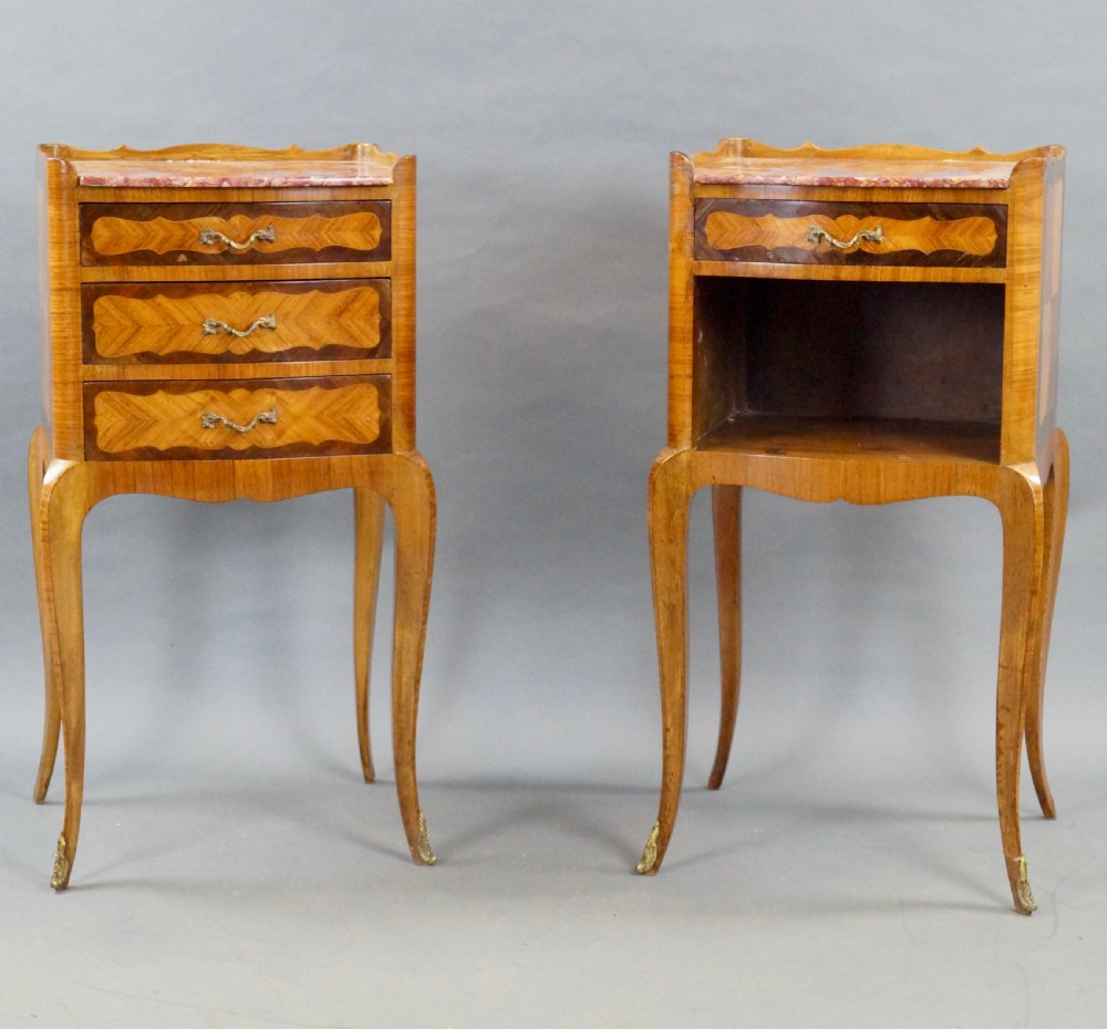 Pair Of French Bedside Tables View VII