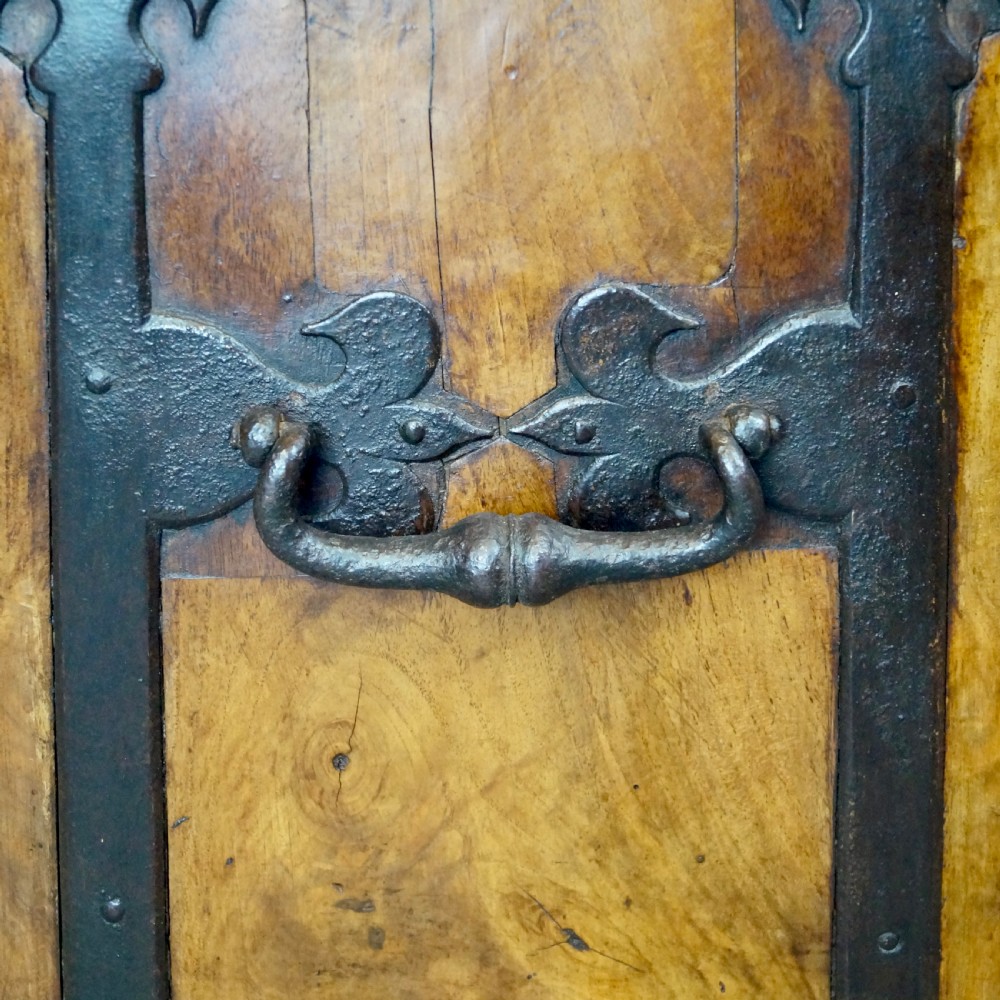 18Th Century Walnut Strong Box View VI