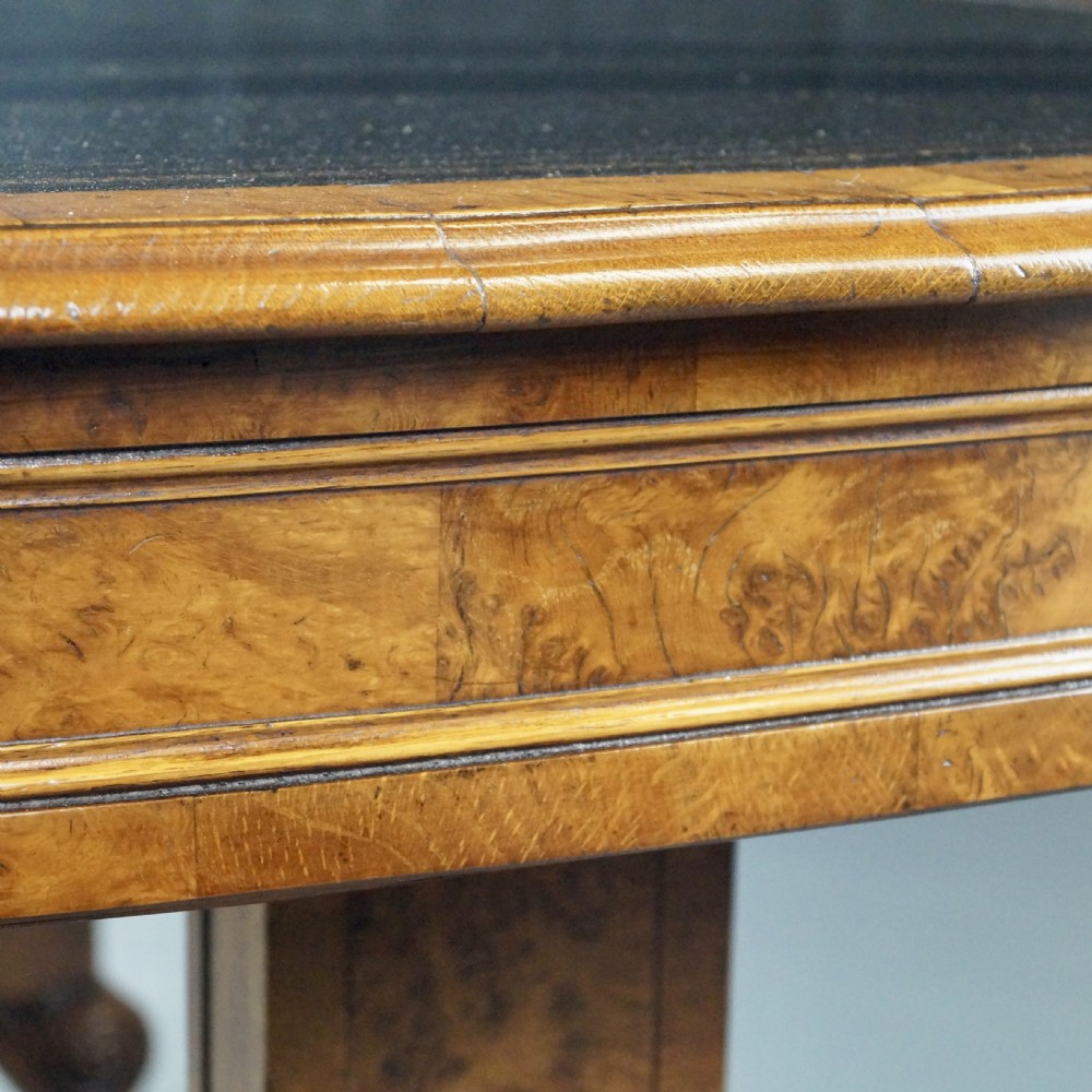 A Burl Oak Library Writing Table View VI
