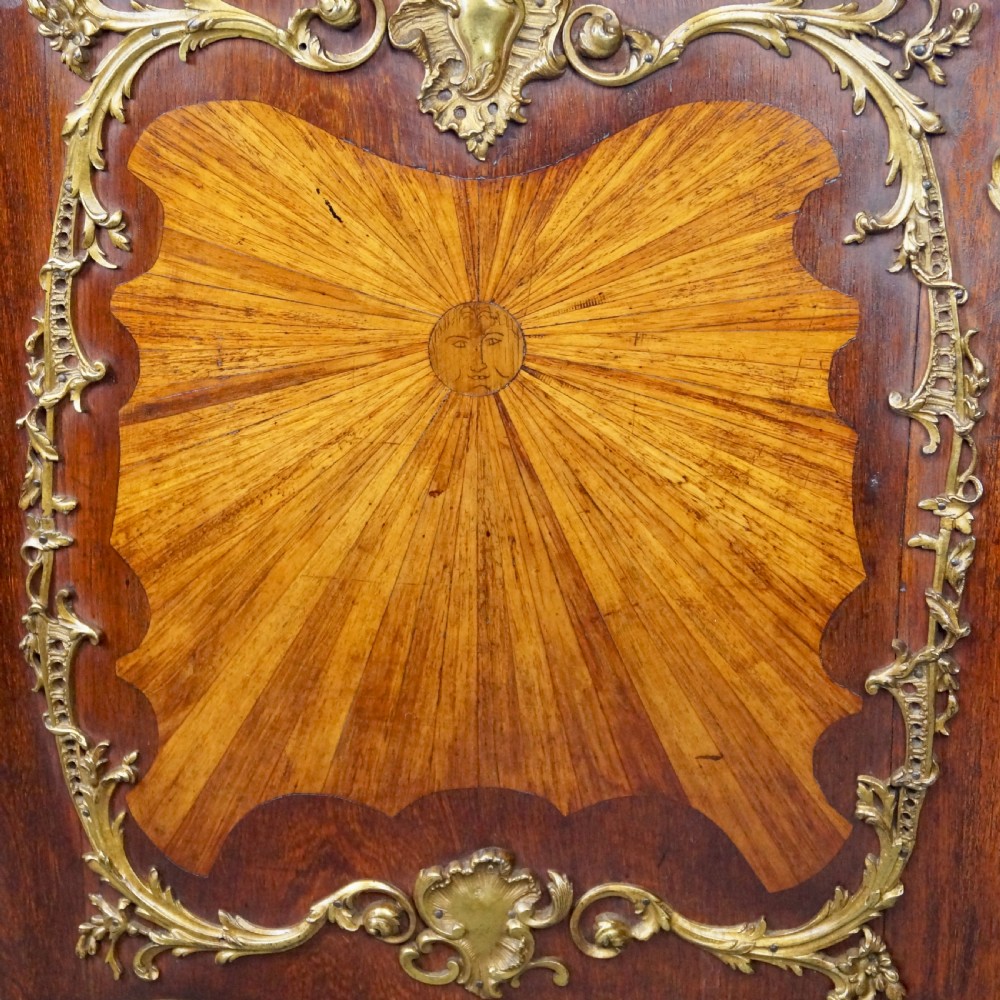 A Fine Louis XV Style Marquetry & Ormolu Commode View III
