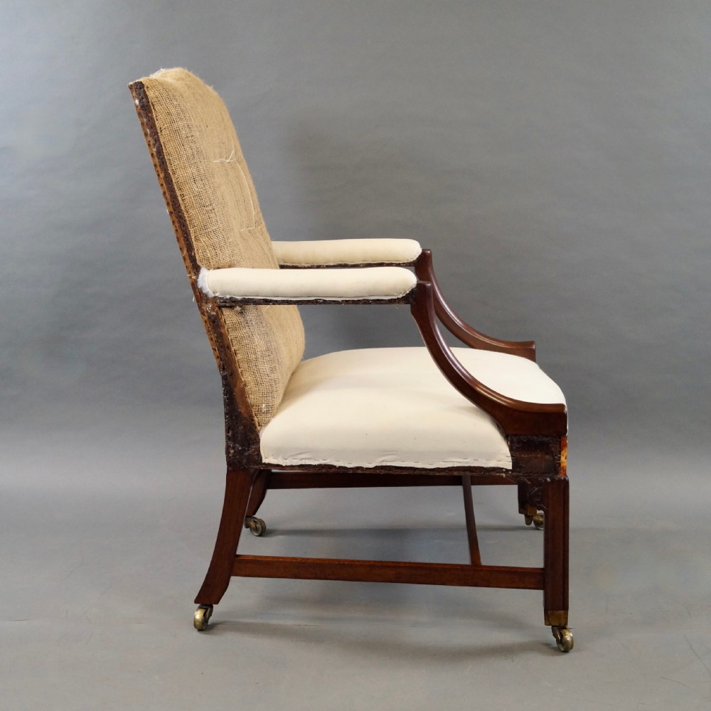 A Mahogany Gainsborough Chair View III
