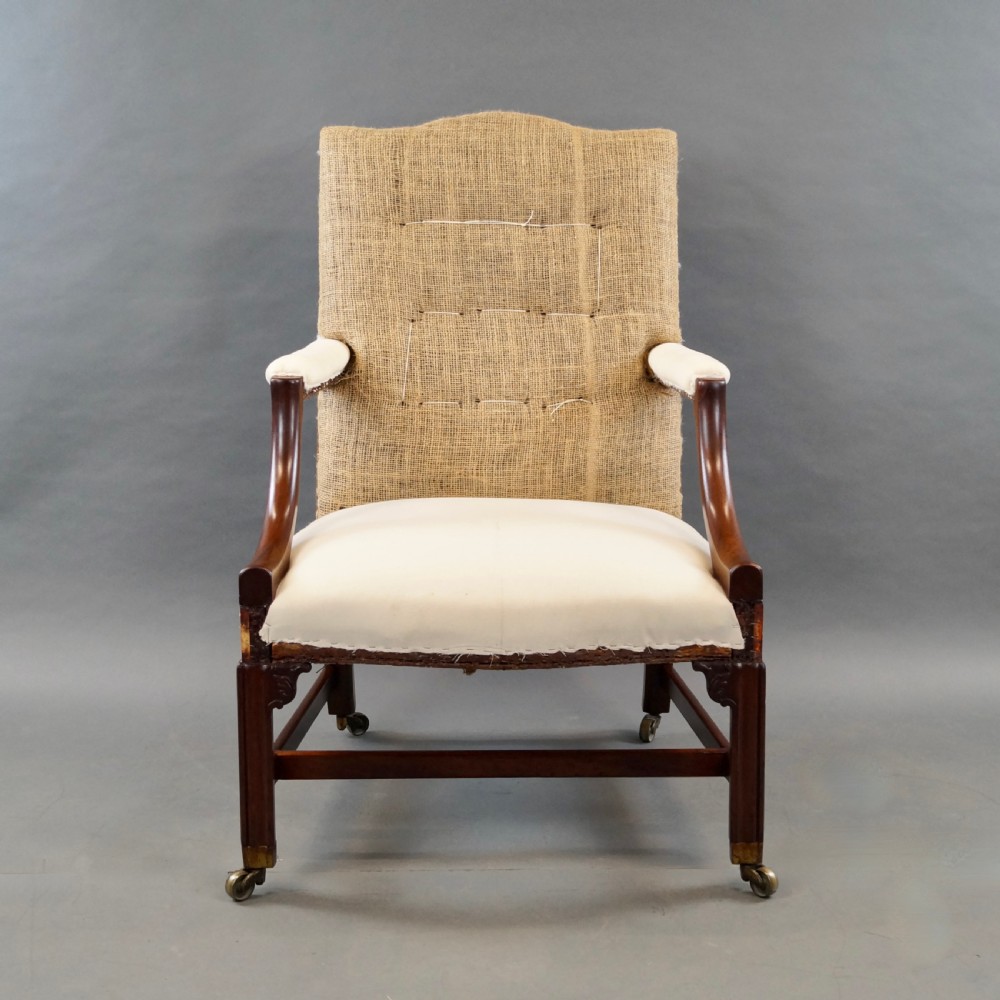 A Mahogany Gainsborough Chair View VI