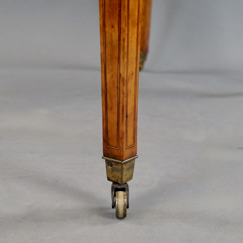 A George III Satinwood Pembroke Table View VI