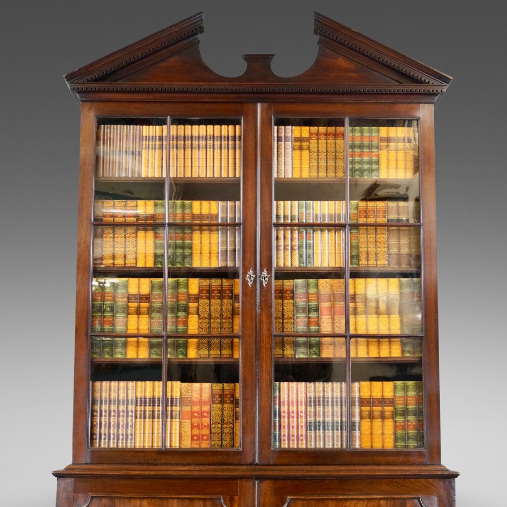 A Fine George II Mahogany Library Bookcase View II