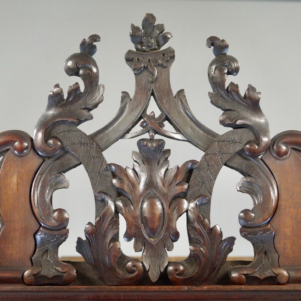 An Exceptional Chippendale Period Mahogany Clothes View VI