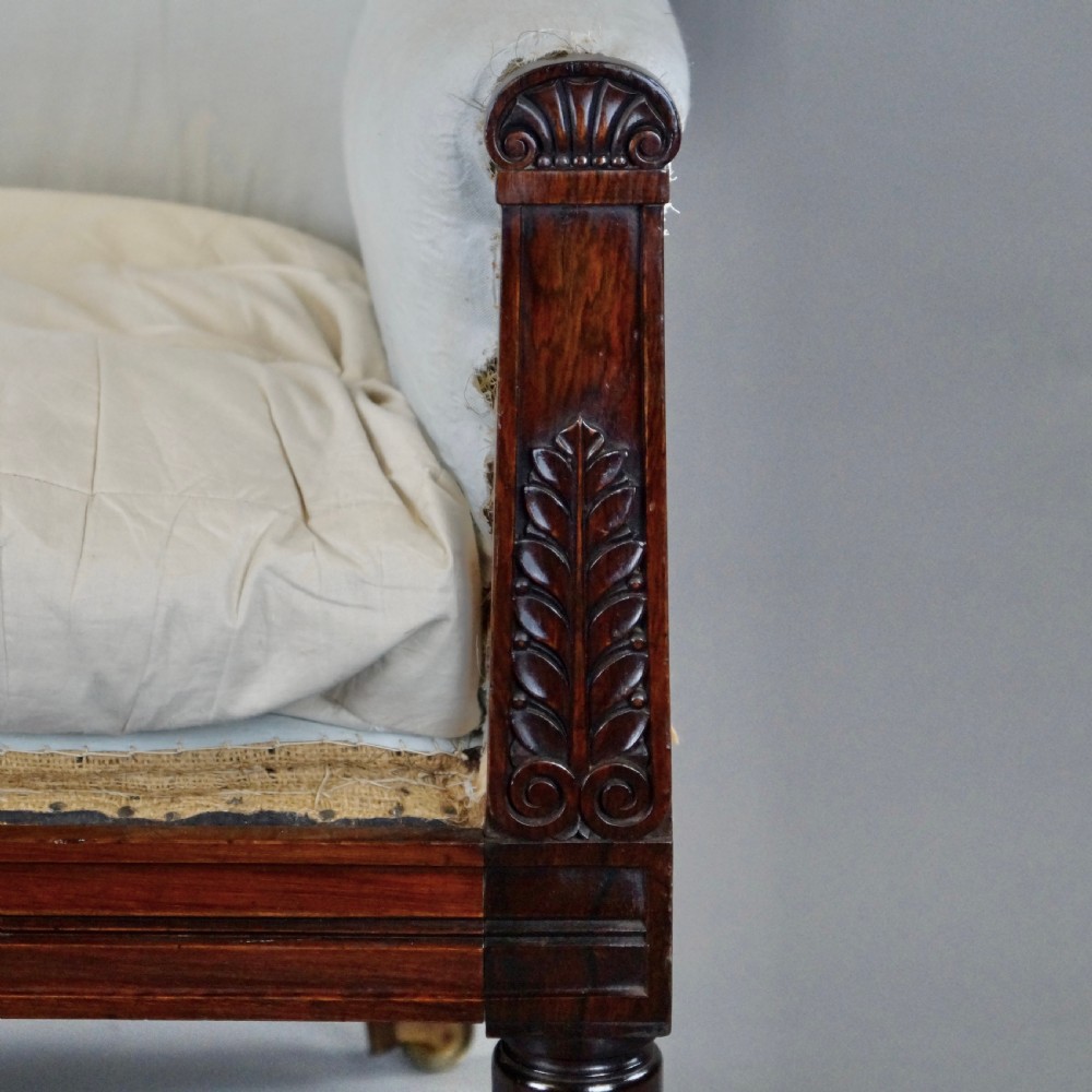 A Fine Regency Rosewood Arm Chair View III