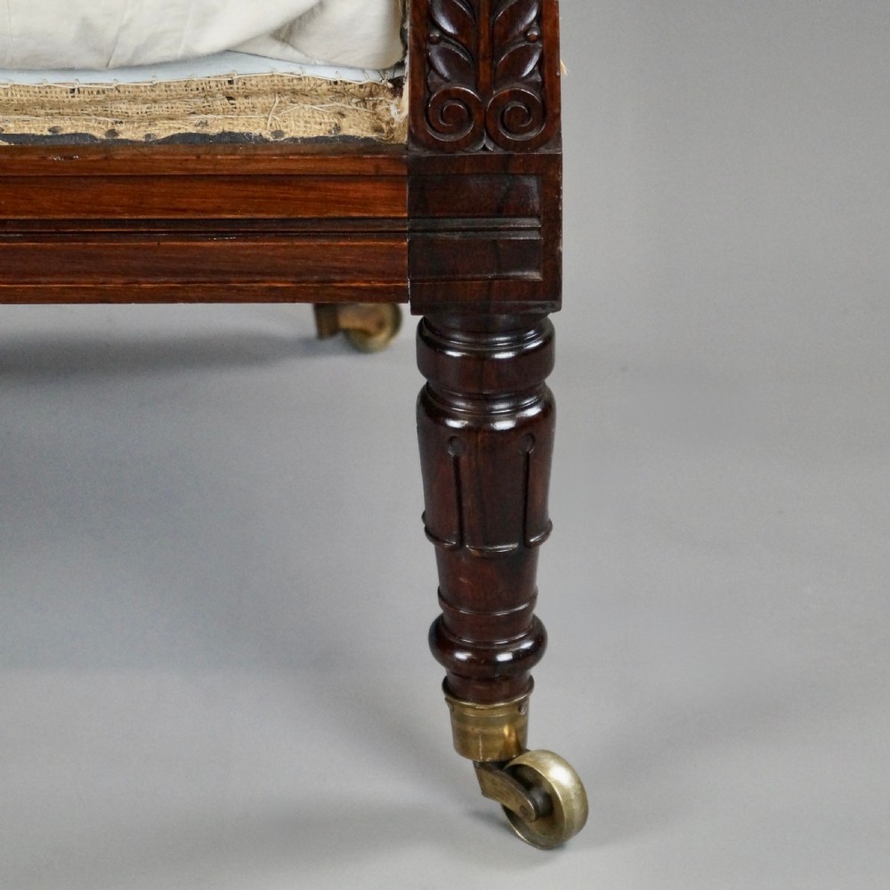A Fine Regency Rosewood Arm Chair View V