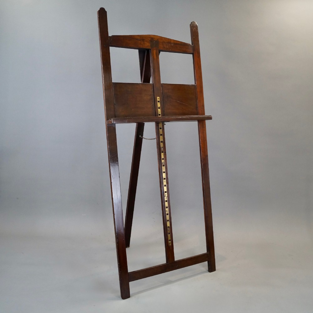 A 19Th Century Mahogany Easel View VI