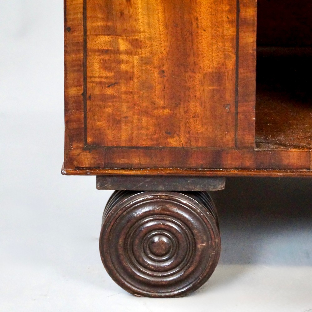 A lovely Regency dwarf bookcase View III