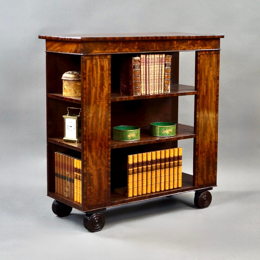 A lovely Regency dwarf bookcase View IV