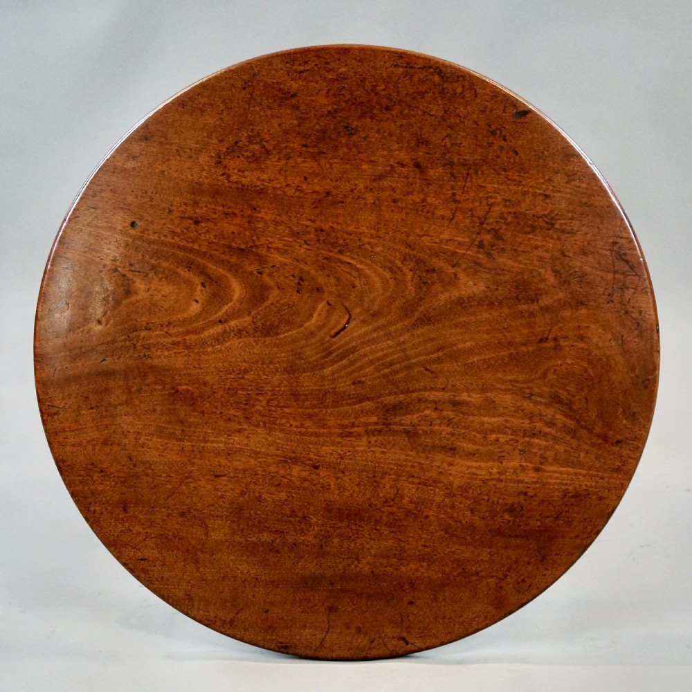 A George III Mahogany Tripod Table View III