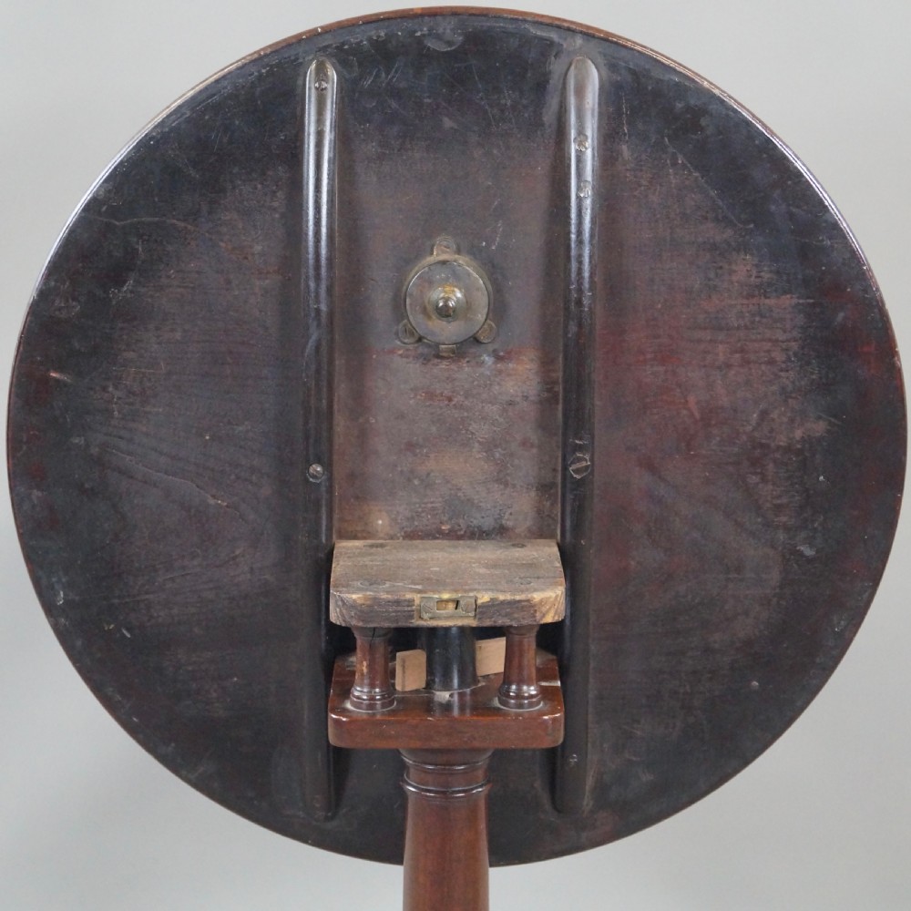 A George III Mahogany Tripod Table View VIII