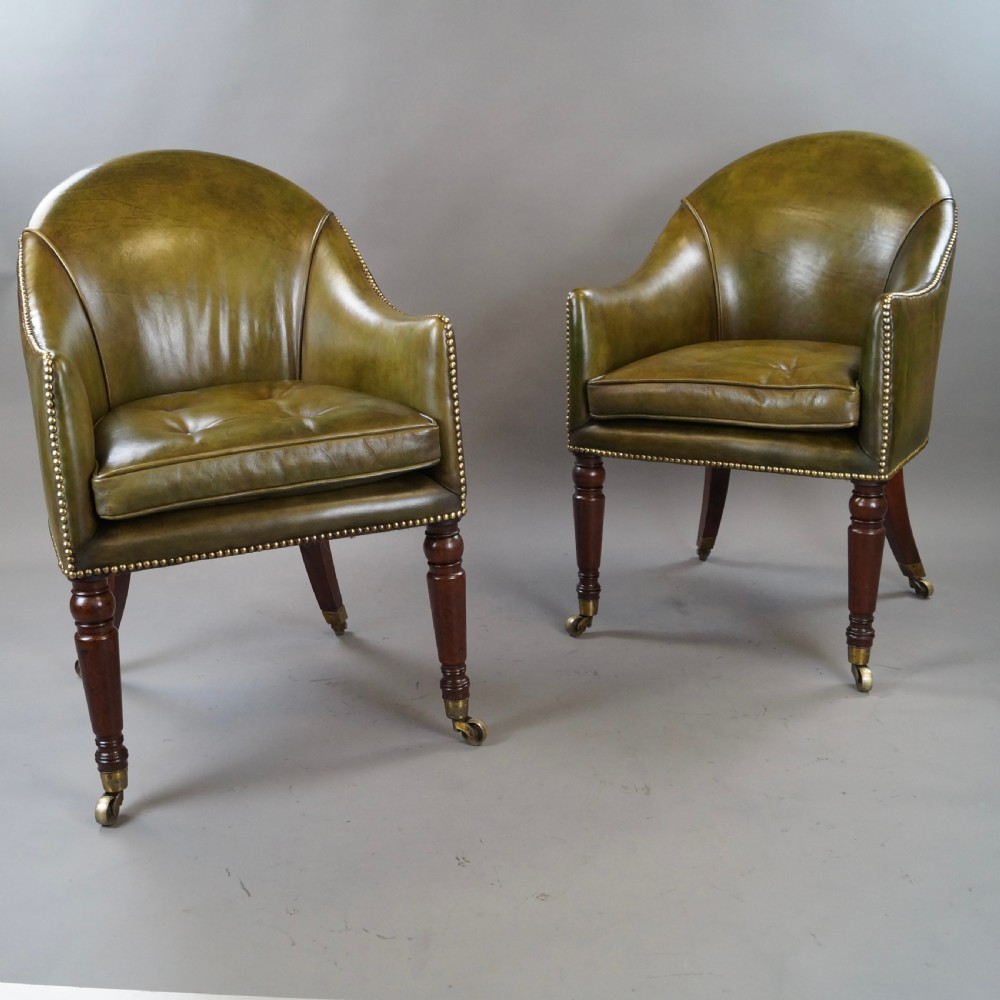 Pair Of William IV Tub Chairs View III