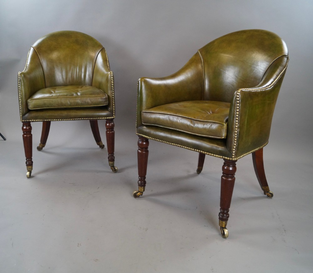 Pair Of William IV Tub Chairs View V