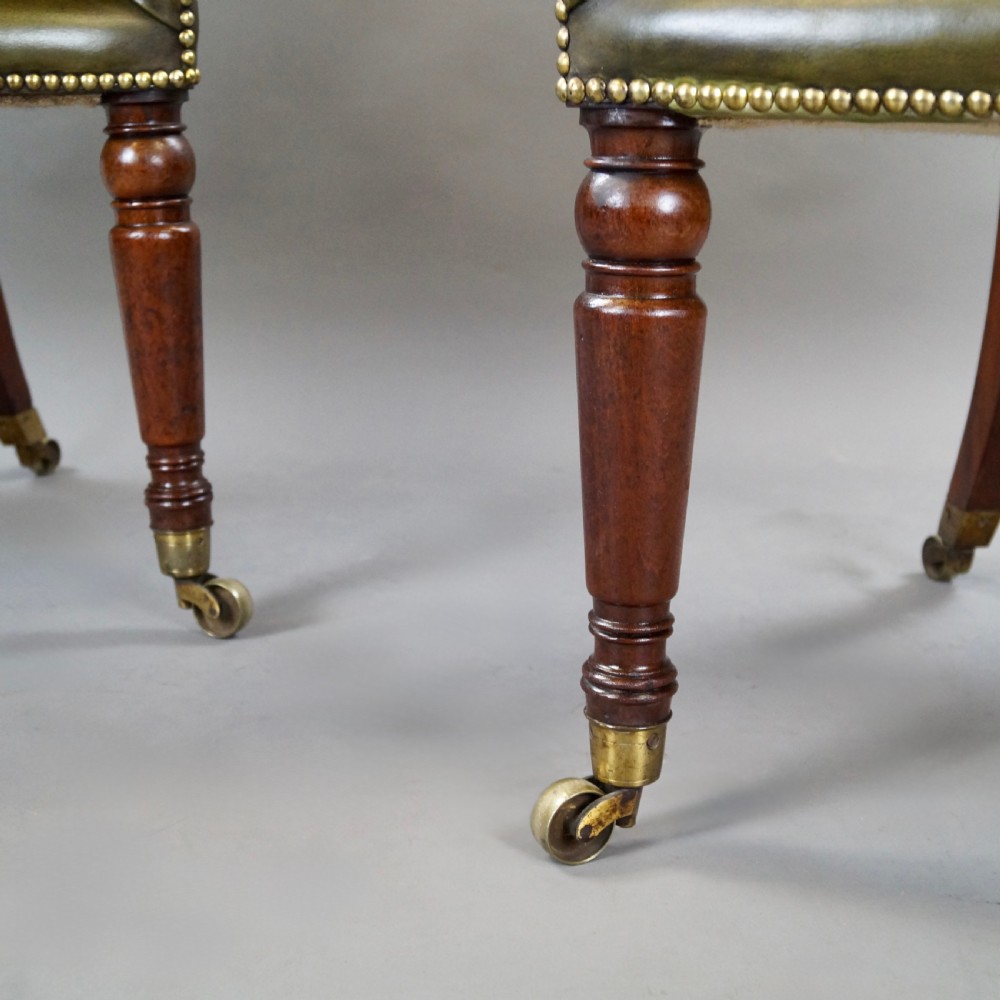 Pair Of William IV Tub Chairs View XI