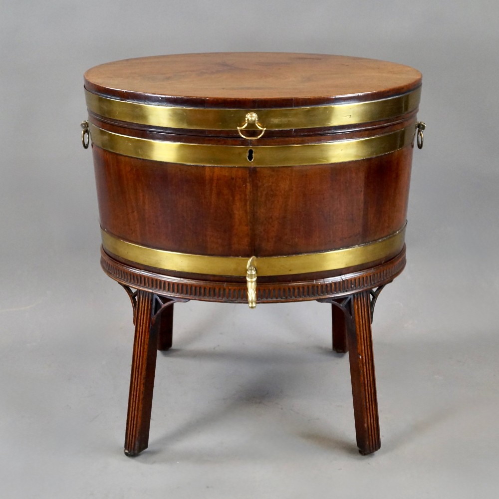A Fine George III Mahogany Wine Cooler View III
