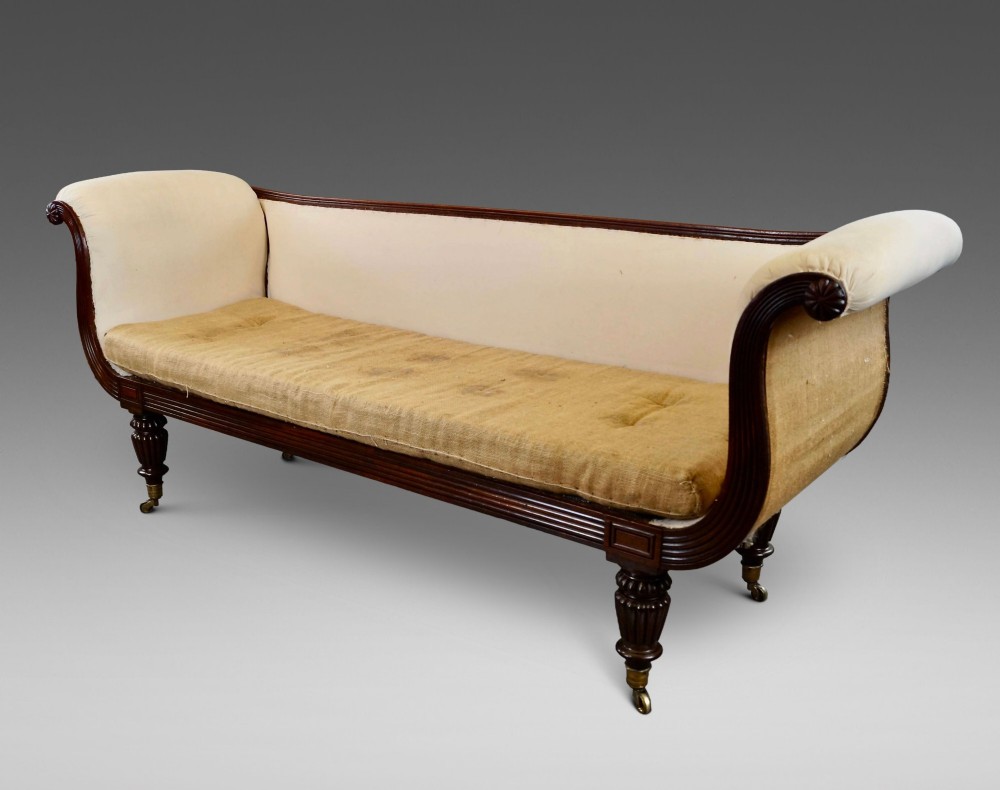 A Fine Regency Mahogany Sofa View III