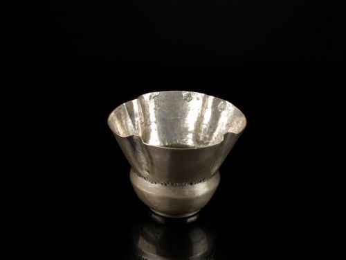 an 18th c south american spanish colonial silver beaker cup