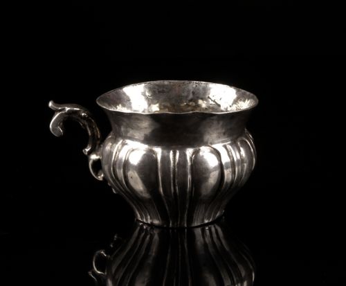 a small 18th c south american spanish colonial silver cup