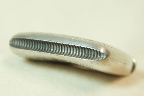 fig 4. Solid Silver Vesta Case. Hallmarked Chester 1899.